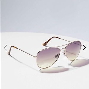 LOFT Aviator Sunglasses NWT